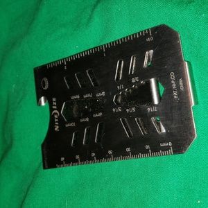 Nite Ize Multi Tool Metal Wallet Money Holder